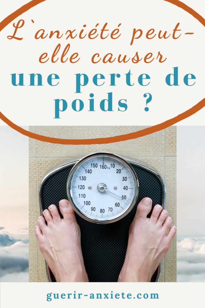 anxiété généralisée perte de poids