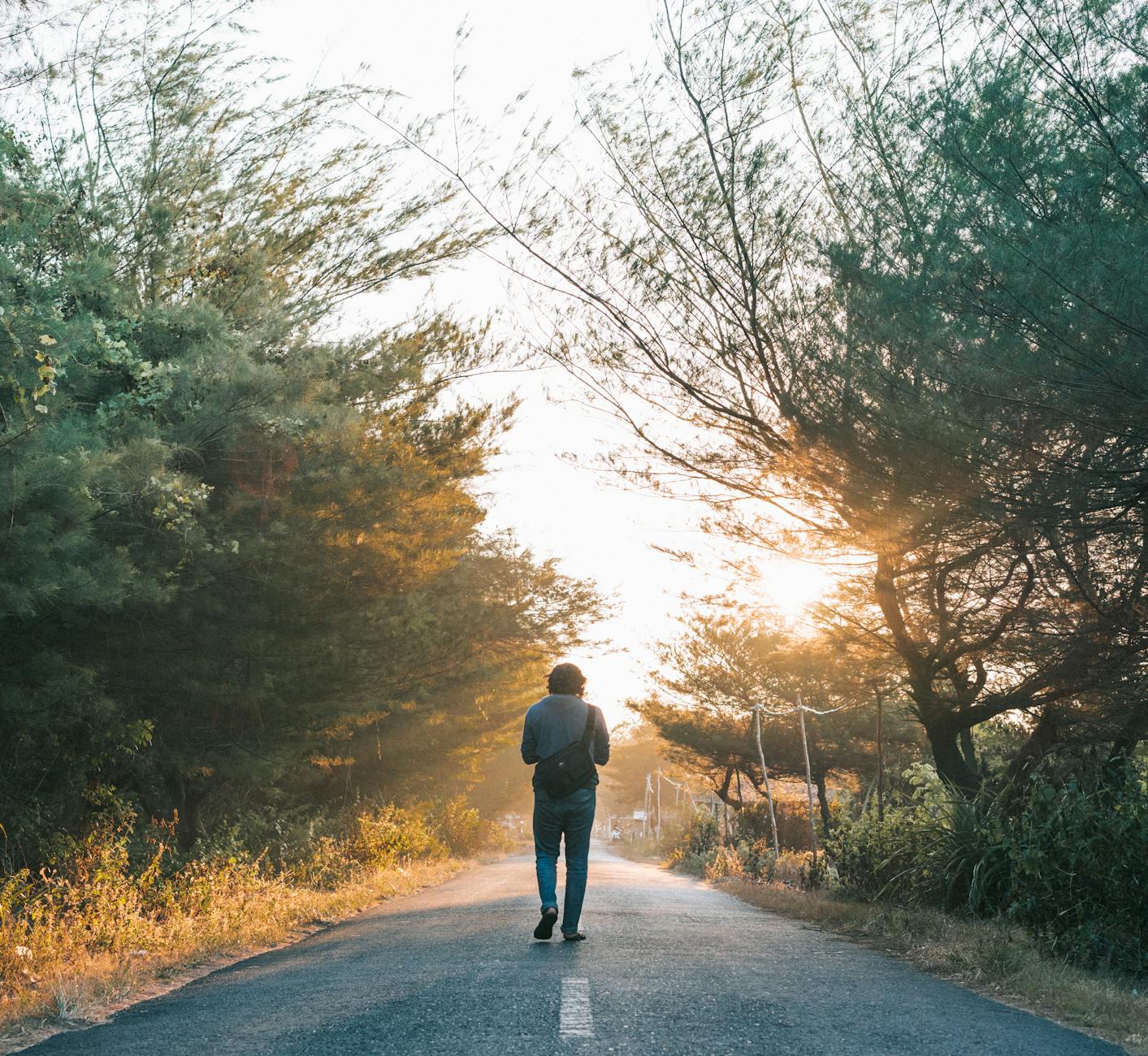marche contre la fatigue stress
